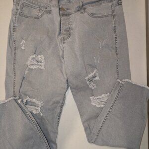 Hollister Women's Boyfriend Ultra Low Rise Jeans. 11 x 28